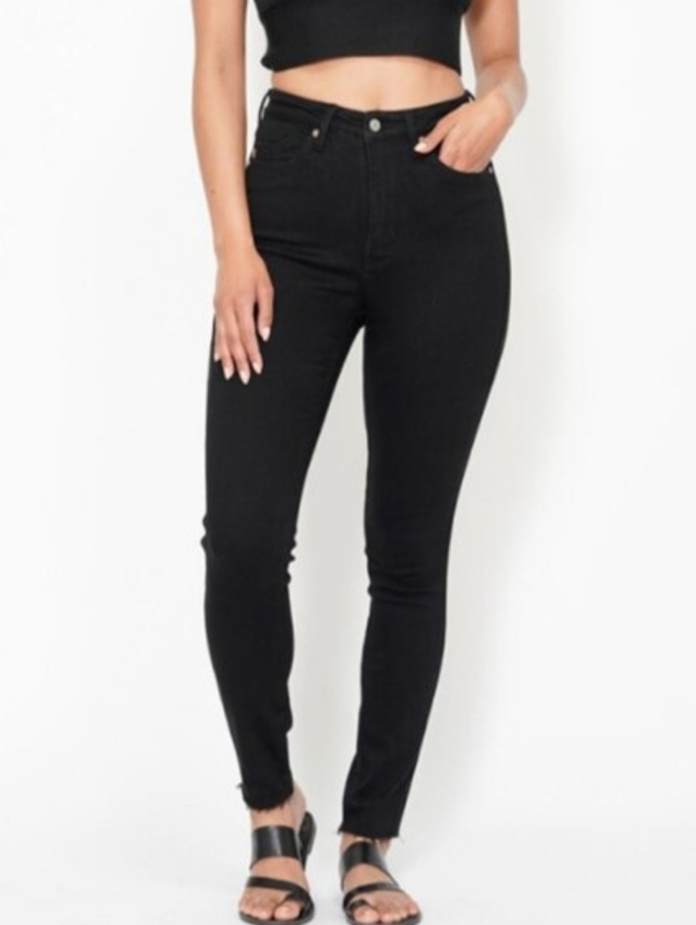 Judy  Blue HIGH-WAIST TUMMY CONTROL SKINNY Fit Jeans NWT Size 7/28